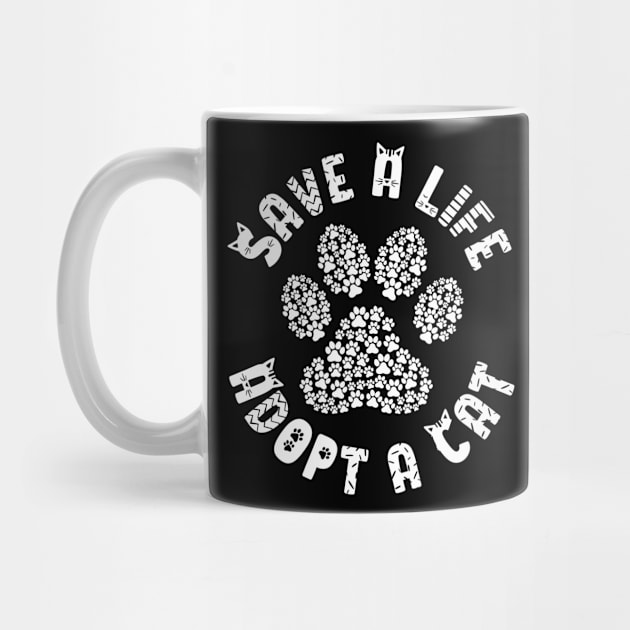 Save A Life Adopt A Cat by MisaMarket